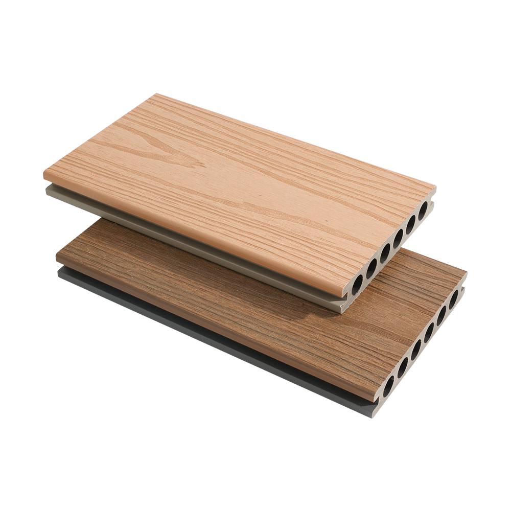 Sechs-Loch-Coextrusions-WPC-Terrassendiele